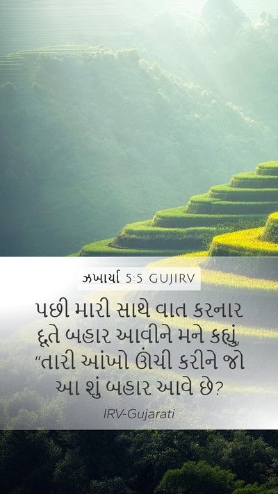 ઝખાર્યા 5:5 GUJIRV Bible Verse Image