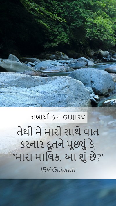 ઝખાર્યા 6:4 GUJIRV Bible Verse Image