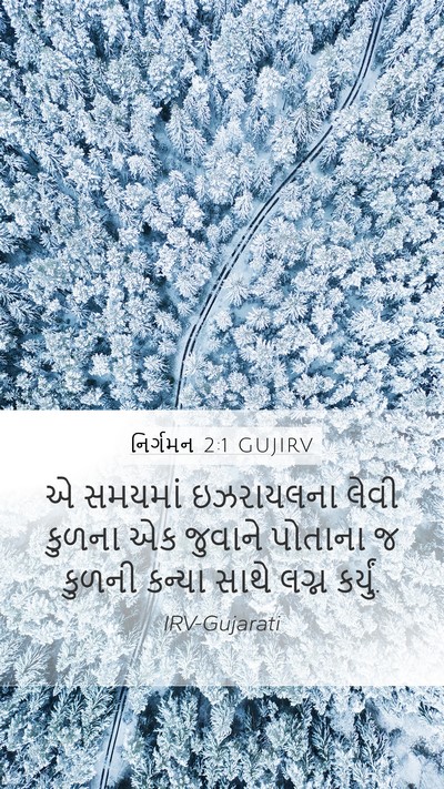 નિર્ગમન 2:1 GUJIRV Bible Verse Image