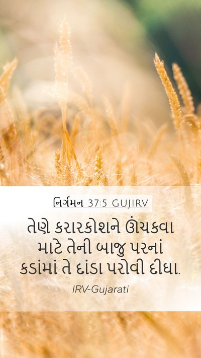 નિર્ગમન 37:5 GUJIRV Bible Verse Image