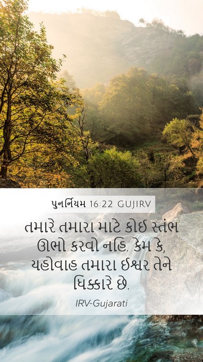 પુનર્નિયમ 16:22 GUJIRV Bible Verse Image