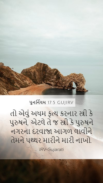 પુનર્નિયમ 17:5 GUJIRV Bible Verse Image
