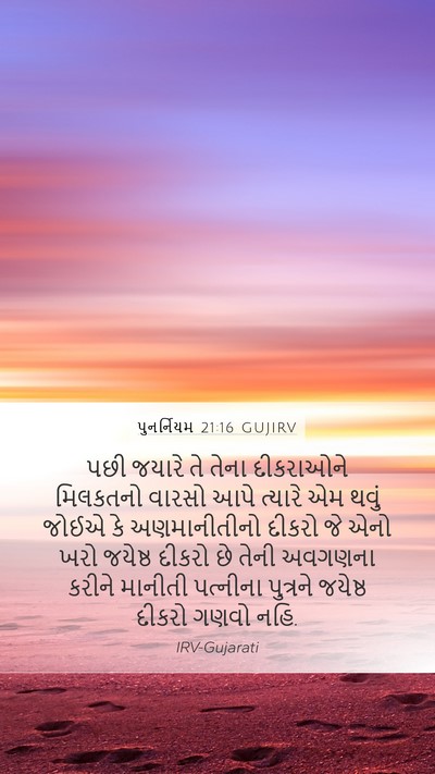 પુનર્નિયમ 21:16 GUJIRV Bible Verse Image