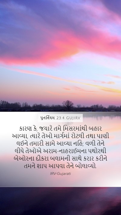 પુનર્નિયમ 23:4 GUJIRV Bible Verse Image