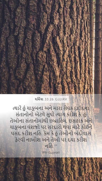 યર્મિયા 33:26 GUJIRV Bible Verse Image