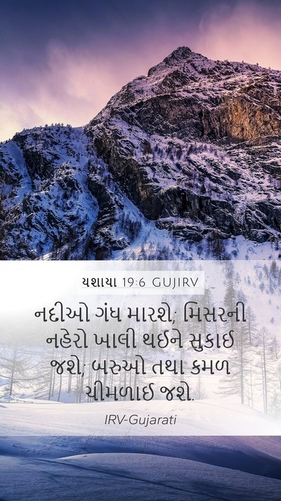 યશાયા 19:6 GUJIRV Bible Verse Image