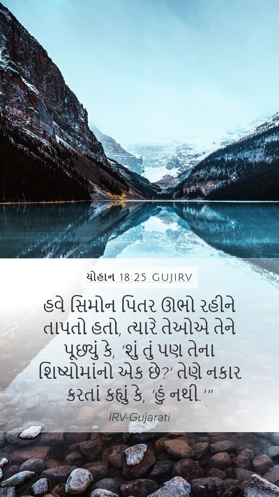 યોહાન 18:25 GUJIRV Bible Verse Image