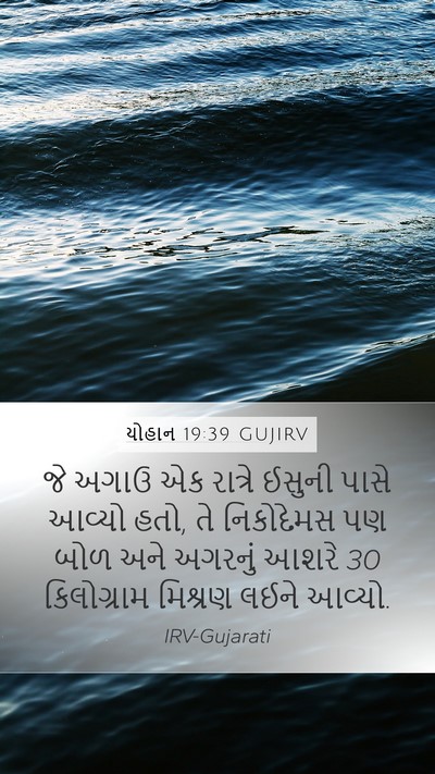 યોહાન 19:39 GUJIRV Bible Verse Image