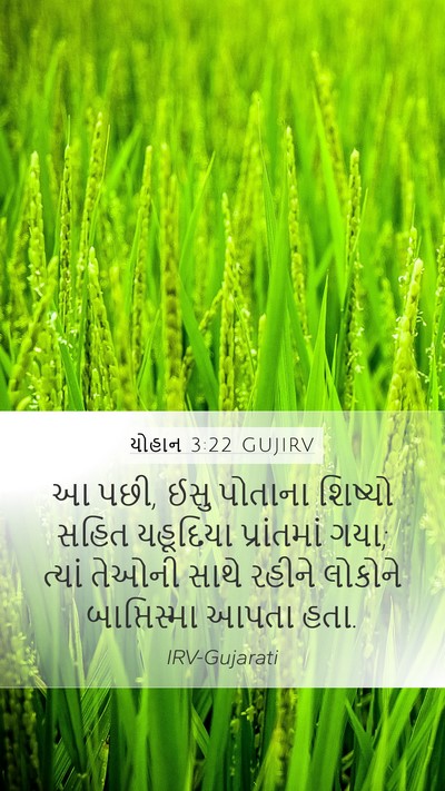 યોહાન 3:22 GUJIRV Bible Verse Image