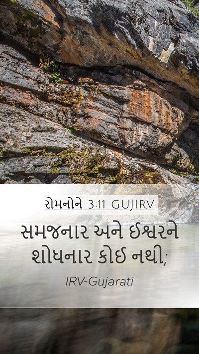 રોમનોને 3:11 GUJIRV Bible Verse Image