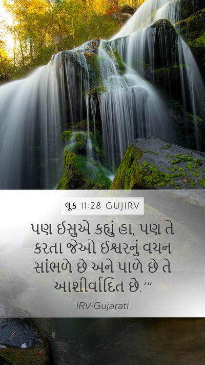 લૂક 11:28 GUJIRV Bible Verse Image