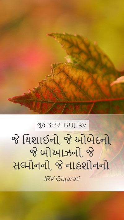 લૂક 3:32 GUJIRV Bible Verse Image