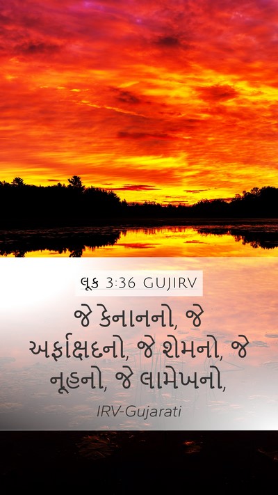 લૂક 3:36 GUJIRV Bible Verse Image