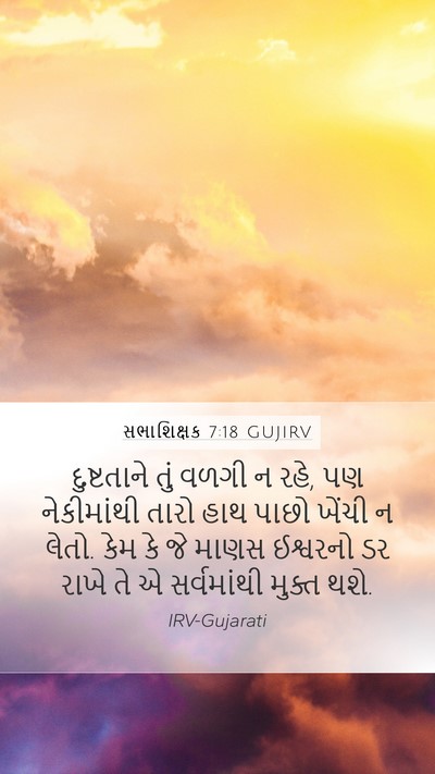 સભાશિક્ષક 7:18 GUJIRV Bible Verse Image