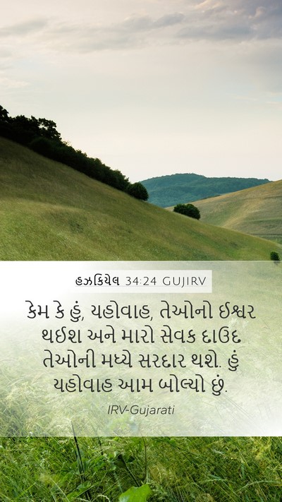 હઝકિયેલ 34:24 GUJIRV Bible Verse Image