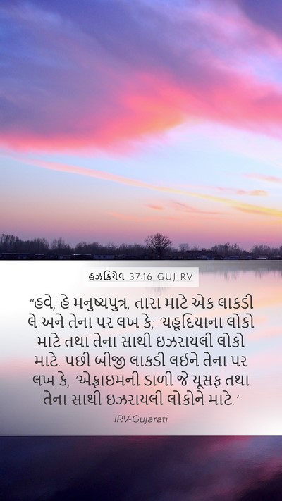 હઝકિયેલ 37:16 GUJIRV Bible Verse Image