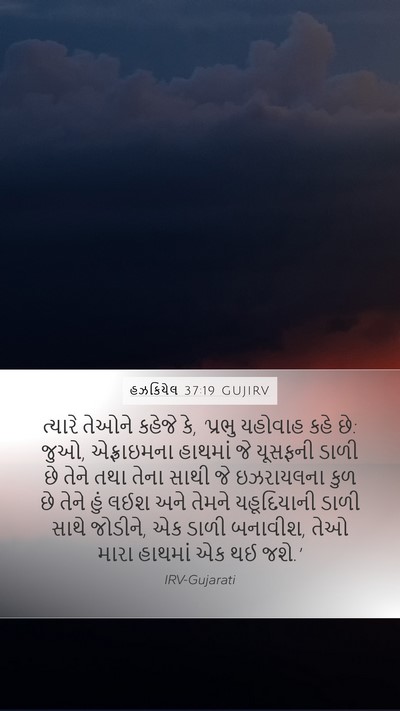 હઝકિયેલ 37:19 GUJIRV Bible Verse Image