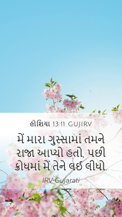 હોશિયા 13:11 GUJIRV Bible Verse Image
