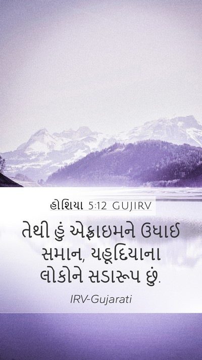 હોશિયા 5:12 GUJIRV Bible Verse Image